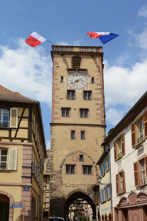 RIBEAUVILLE city center - Gîte des Ménétriers, LES VIEILLES VIGNES - TripAlsace Exterior foto