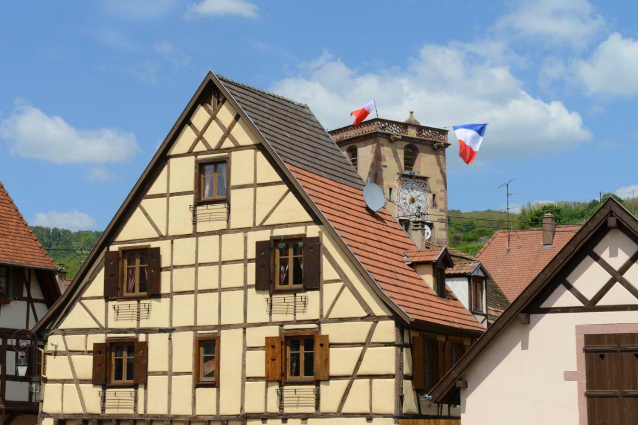 RIBEAUVILLE city center - Gîte des Ménétriers, LES VIEILLES VIGNES - TripAlsace Exterior foto